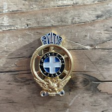 ACROPOLIS RALLY 1970s DRIVERS LAPEL BADGE