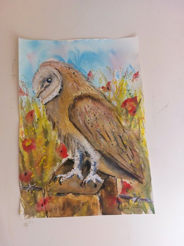 Original wildlife painting a - wildlife,