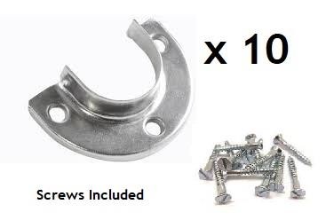10x wardrobe rail - rail, bracket