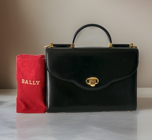 Authentic bally hand bag black - hand,