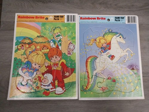 Rainbow brite frame tray - rainbow,