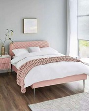 Brand New Fabric Double Bed