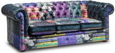 Chesterfield three seater sofa - three,