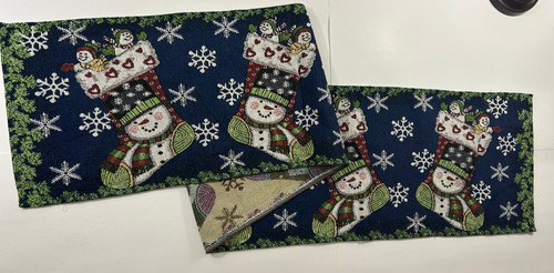 Vintage christmas tapestry - vintage,