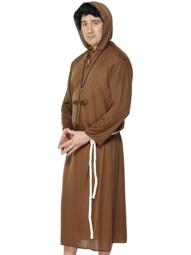 Mens monk costume friar tuck - mens,