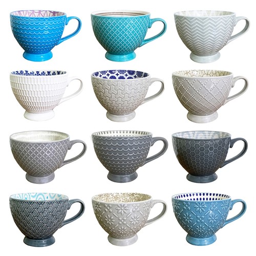 Embossed coffee cup - coffee,