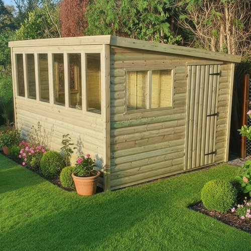 7ft 5ft potting shed 20mm - potting,