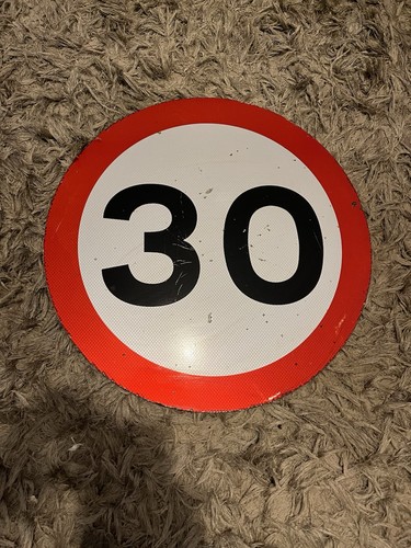 30mph road sign size - 30mph,