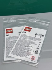 LEGO Grip Seal Clear Storage Bags Resealable Lego Bags, 2 Pieces, Measure 4”x10”