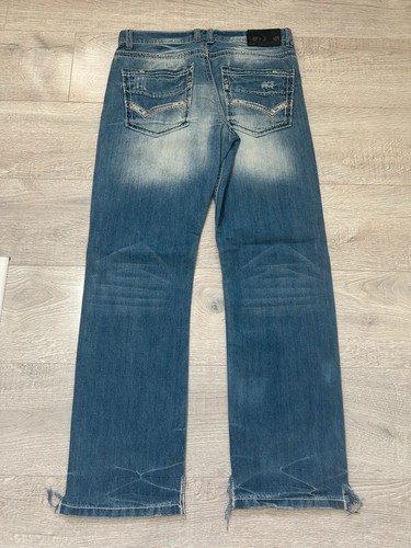 Buckle black mens jeans - mens,