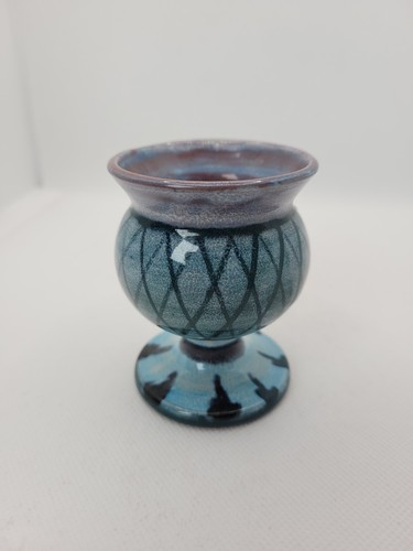 Tain pottery egg cup - tain,
