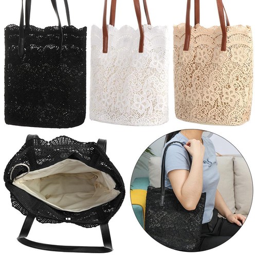 Beach crochet flower bag hand - crochet,