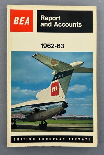 Bea 1962 airline annual - bea,