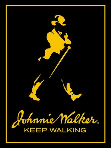 Johnnie walker black retro - johnnie,