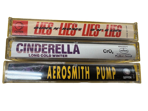 Cassette tapes vintage 80s 90s - cassette,