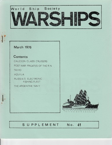 World ship society warships - ship,