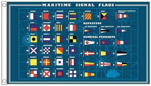 Nautical signal flags - nautical,