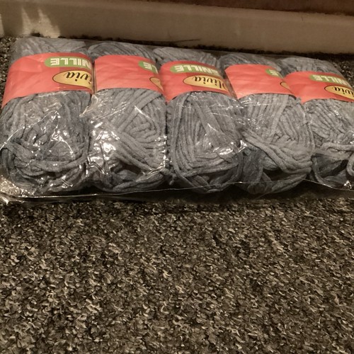 Knitting denim 110 - denim, grey
