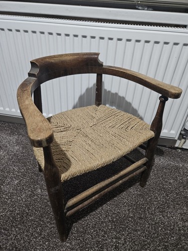 Antique childs wooden captains - childs,