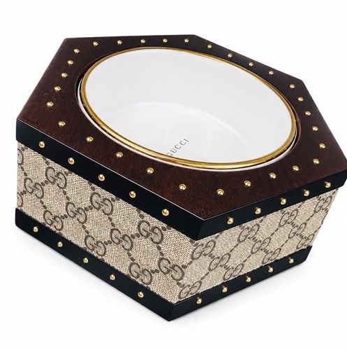 Gucci supreme pet bowl - gucci,