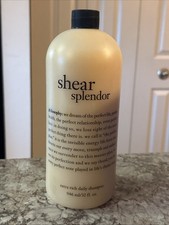 Philosophy Shear Splendor Extra Rich Daily Shampoo 32 FL OZ New Sealed NO PUMP