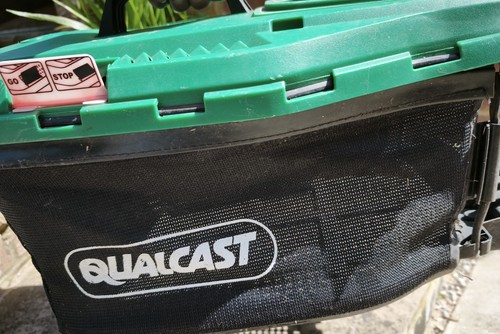 Qualcast lawnmower grass box - qualcast,