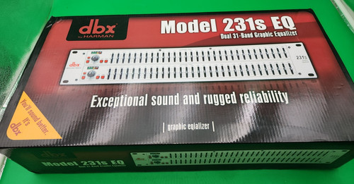 New dbx 231s dual band - new,