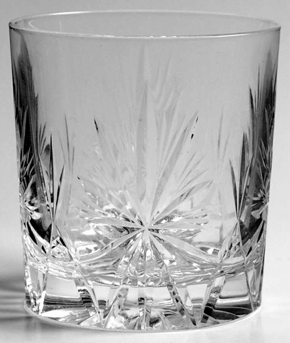 Edinburgh crystal star - crystal, of