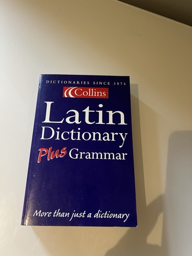 Latin dictionary plus grammar - plus,