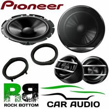 Pioneer Honda Accord 2008-2011 600W Component Kit Front Door Car Speakers