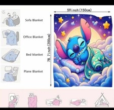  Stitch fleece blanket - 150cmx200cm