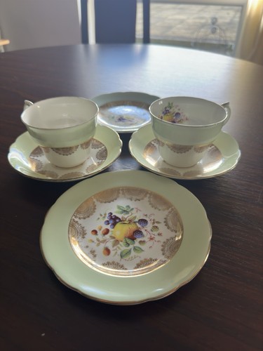 Harrowby vintage tea set trio - vintage,