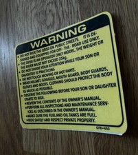 Honda QR50 Rear Mud Guard