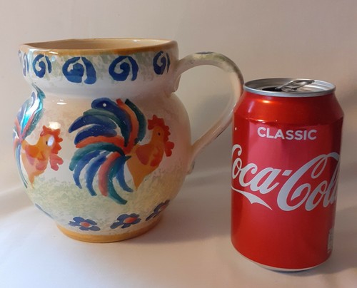Italian jug painted - painted, with