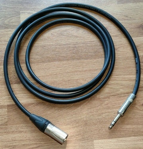 Xlr 35mm jack klotz - 6.35mm,