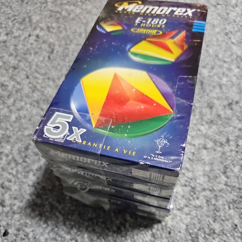Vhs tapesmemorex 180 hour - vhs,