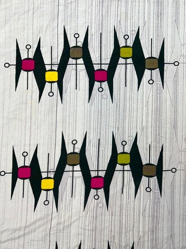 Vintage atomic mcm - vintage, fabric