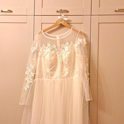Ivory boho line wedding - ivory,