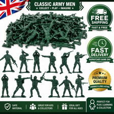 100x Toy Soldiers Green