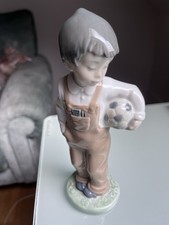 Lladro Nao Boy with Football