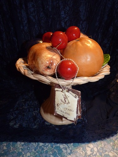 Fruit bowl capodimonte - by,
