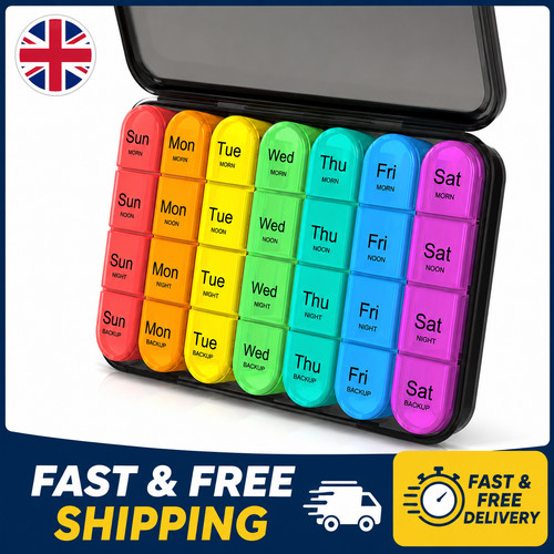 Pill organizer times - organizer, 4