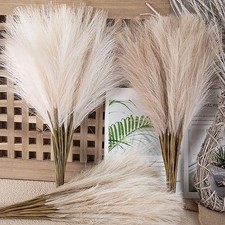 10pcs Faux Pampas Grass Decor