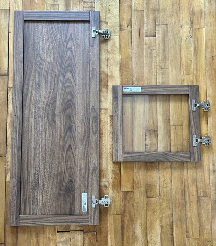 Ikea oxberg doors walnut - ikea,