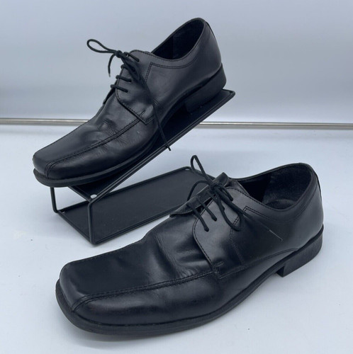 Clark black leather - black, shoes