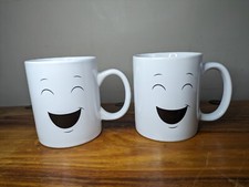 2 Chatty Joe Kit Kat Mugs - Colour Changing Nestle