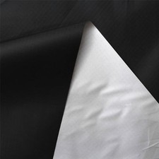 WATERPROOF BLACK & SILVER PU