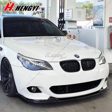 FITS BMW 5 SERIES E60 E61 FRONT SPLITTER LIP M PERFORMANCE GLOSS BLACK 2004-2010