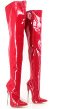 HIGH HEEL CROTCH BOOTS metal