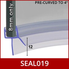 Pre Curved Shower Seal Strip |